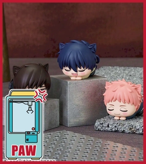 Robot Art Fall Decor ???Paw Game - Blue Exorcist Cat Nap Squad Figures (EX)