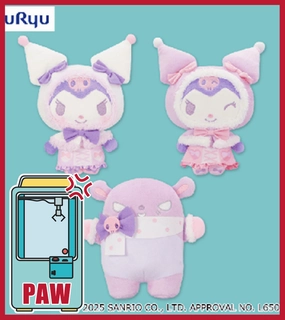 ???Paw Game - Kuromi White Cape Plushies Limited Decor