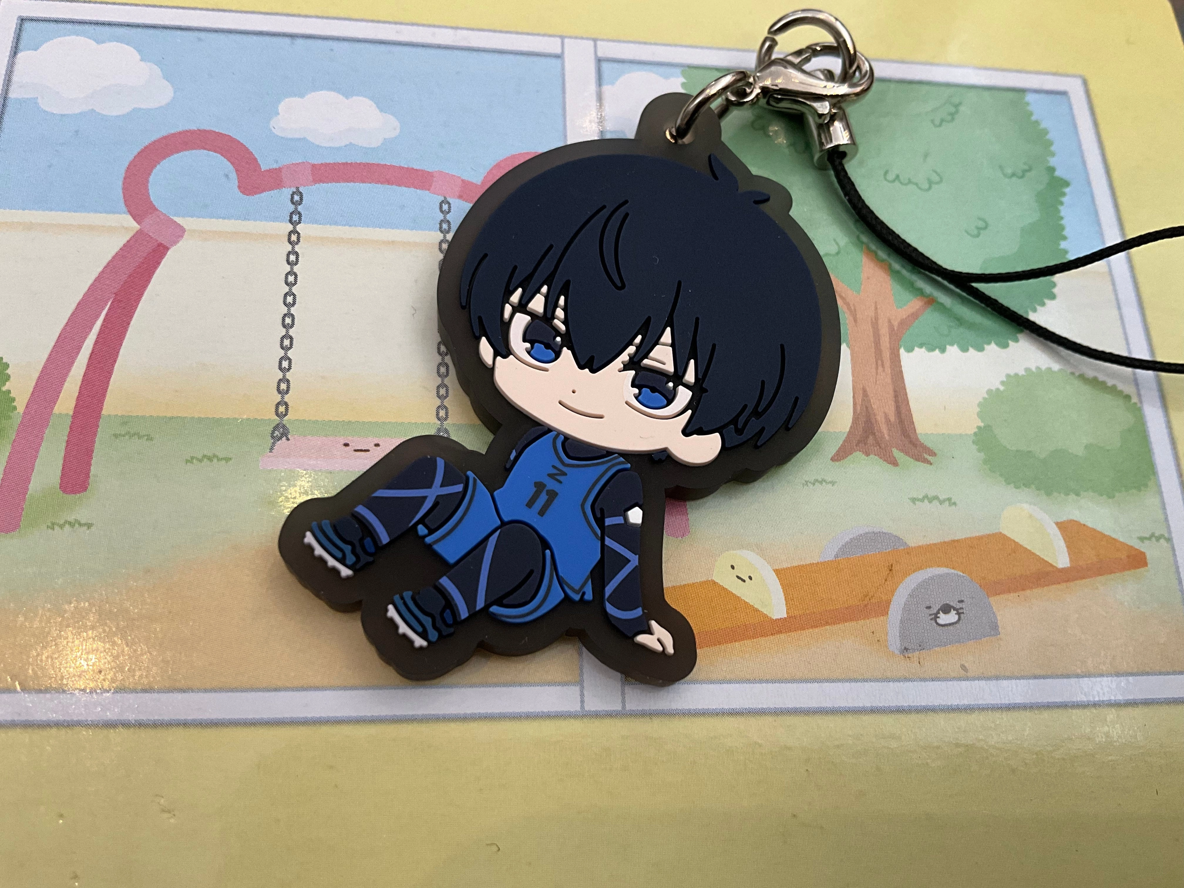 Blue Lock Characters Break Time Rubber Keychain Vol.1 5 Pieces Set (In-stock) Fantasy Product