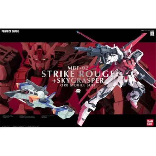 MODEL KIT - GUNDAM PG STRIKE ROUGE   SKYGRASPER PVC Art