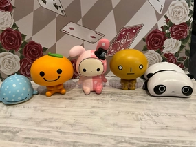 Superhero Hobby Streaming Decor San-X Family Characters Small Figure 5 Pieces Set (In-stock)