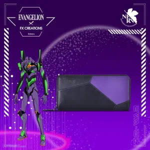 Neon Genesis Evangelion Test Type-01 Leather Wallet Manga Character Movie Item