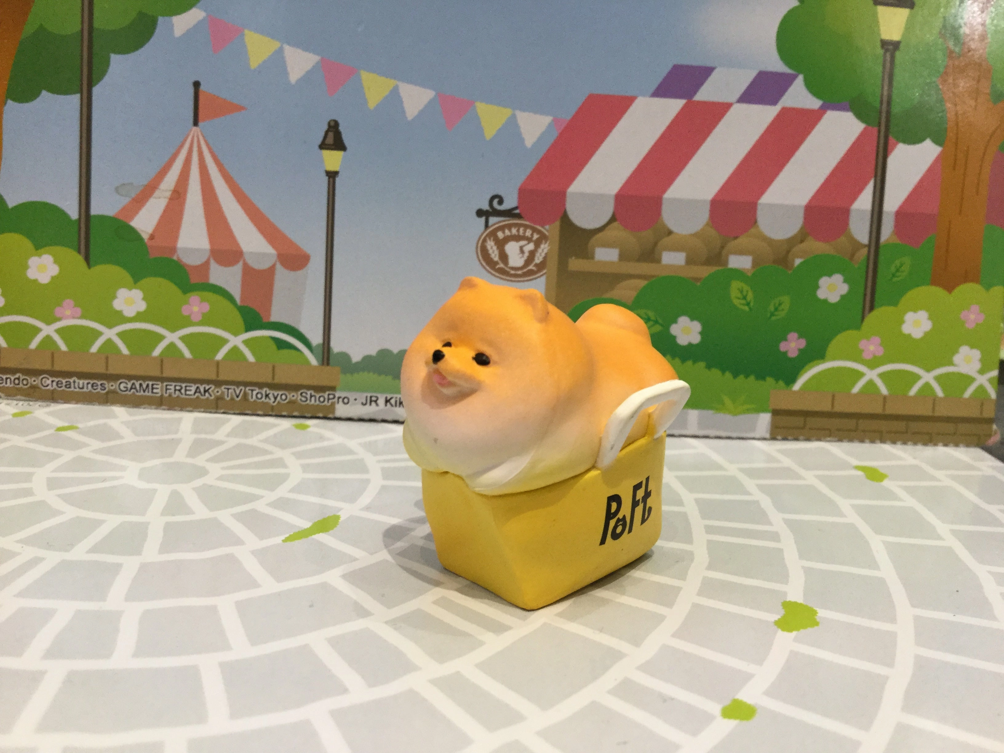 Animal Attraction Shiba Inu Dog Daily Life Figure Keychain 8 Pieces Set (In-stock) Media Attention PVC Goods