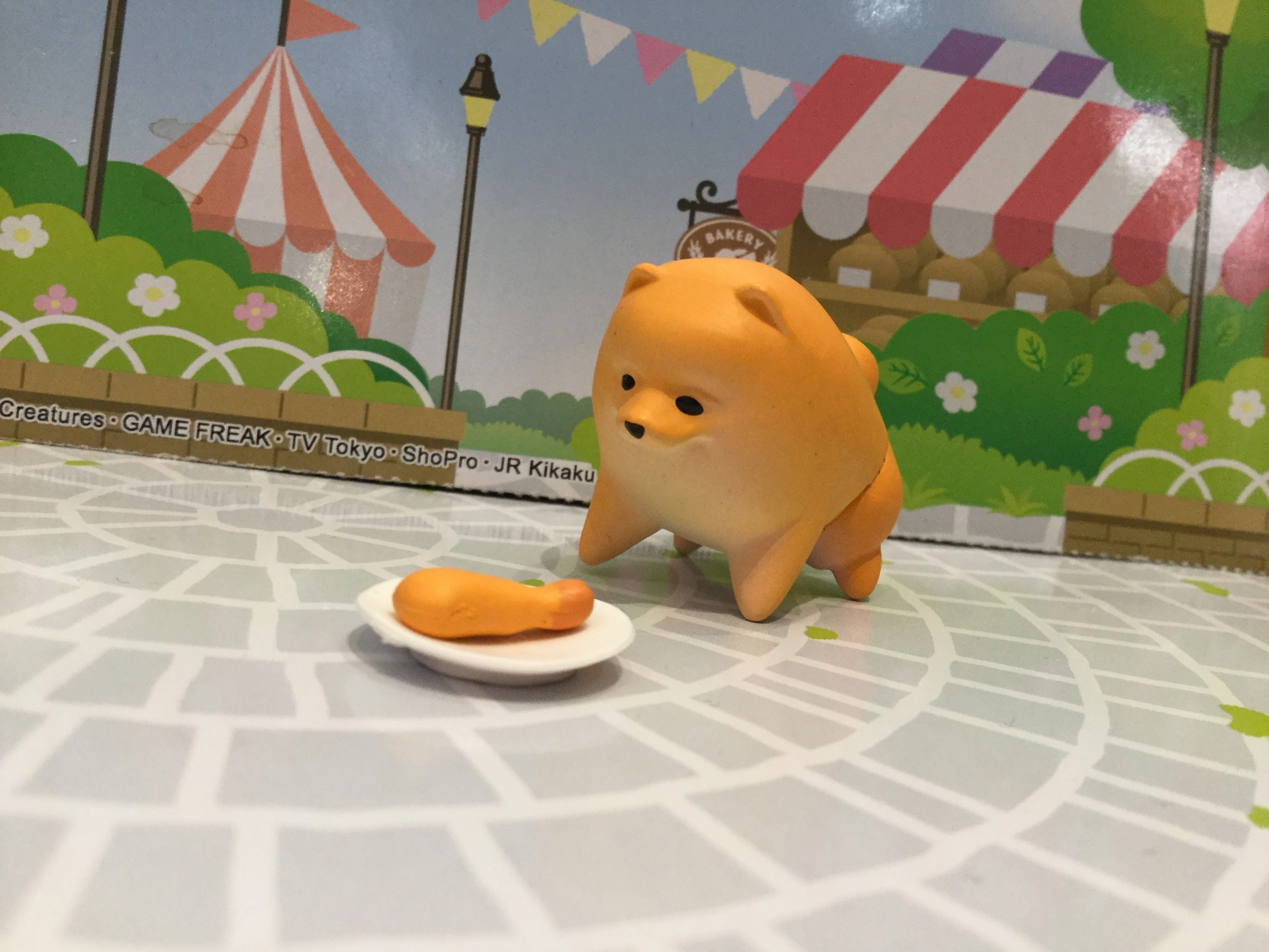 Chibi Sculpture Veteran Designer Animal Attraction Shiba Inu Dog Daily Life Figure Keychain 8 Pieces Set (In-stock)