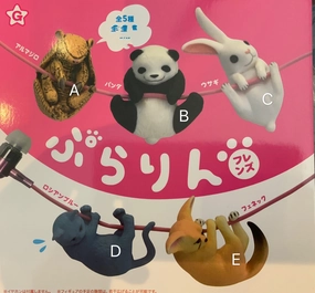 Animal Swinging Cable Holder 5 Pieces Set (In-stock) Bird Model Exhibition Ready