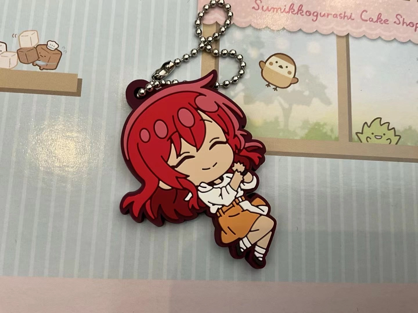 Bocchi the Rock Kessoku Band Characters Rubber Keychain 8 Pieces Set (In-stock) Missing Piece