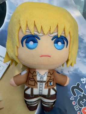 Tiny Bundle Attack on Titan Armin Arlert Small Plush Keychain (In-stock)