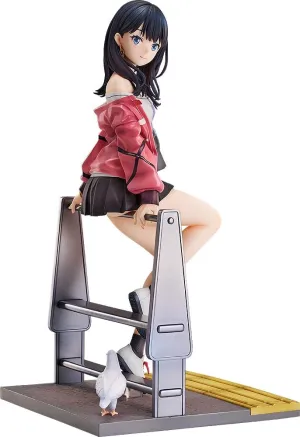 "SSSS.GRIDMAN" "SSSS.DYNAZENON" x "Azur Lane" Takarada Rikka Blue Sky Station 1/7 Scale Licensed Product Ancient Sculpture