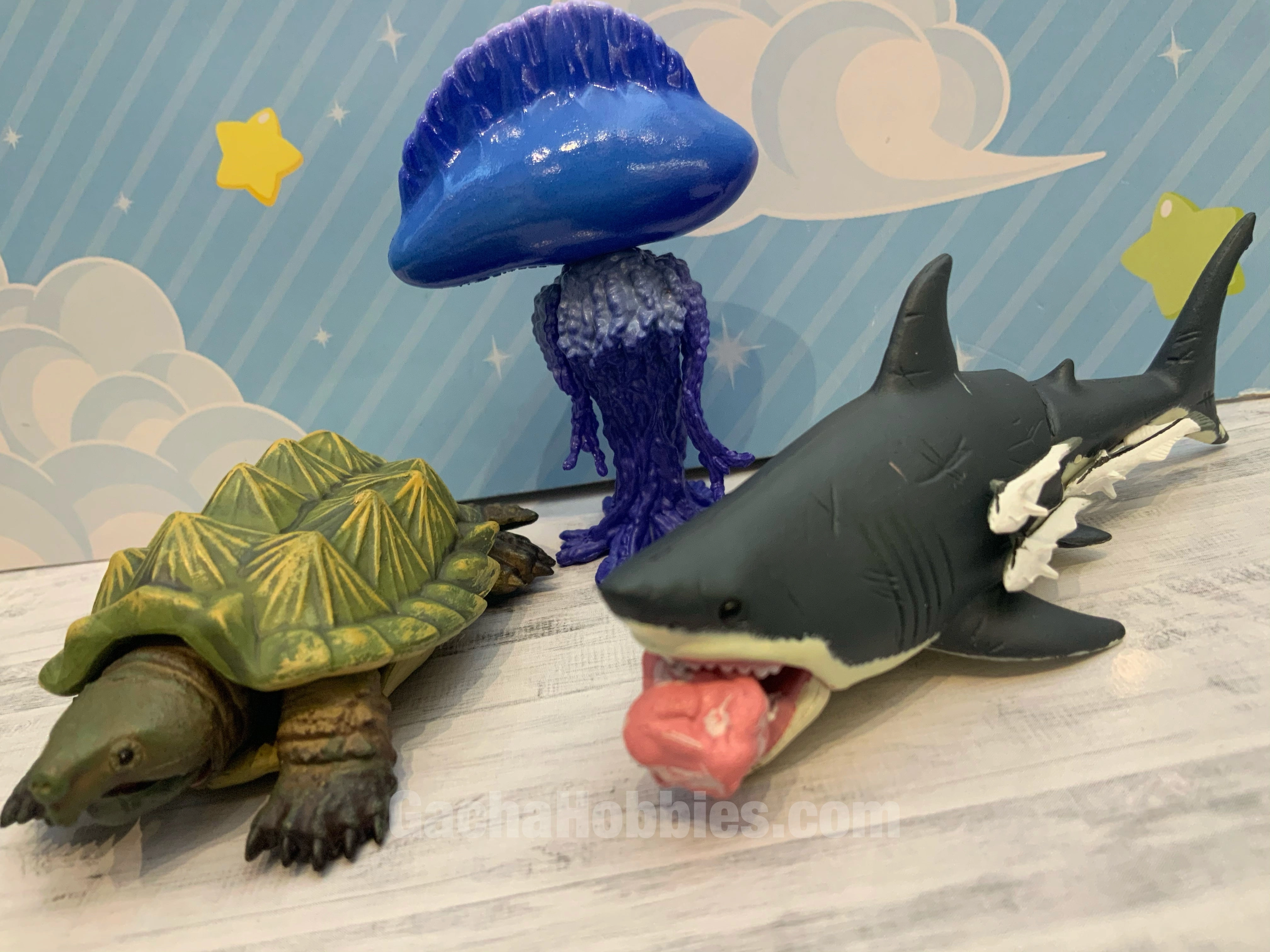 Dangerous Marine Mammals Wikipedia Figure 4 Pieces Set (In-stock) Fish Replica Universal Appeal
