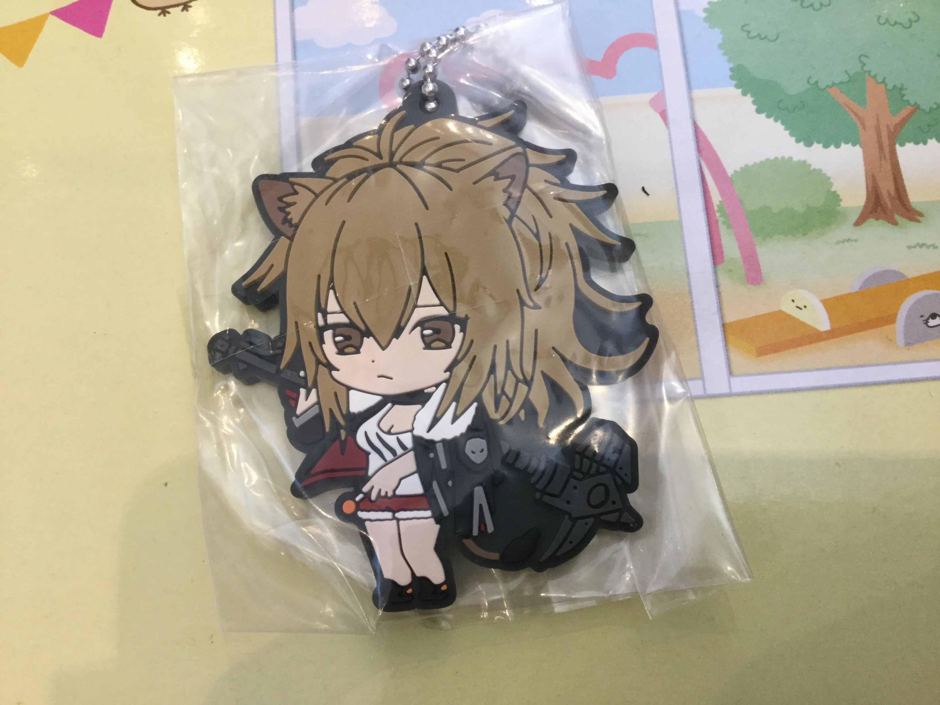 Robot Goods Decorative Accent Arknights Character Rubber Keychain Vol.2 10 Pieces Set (In-stock)