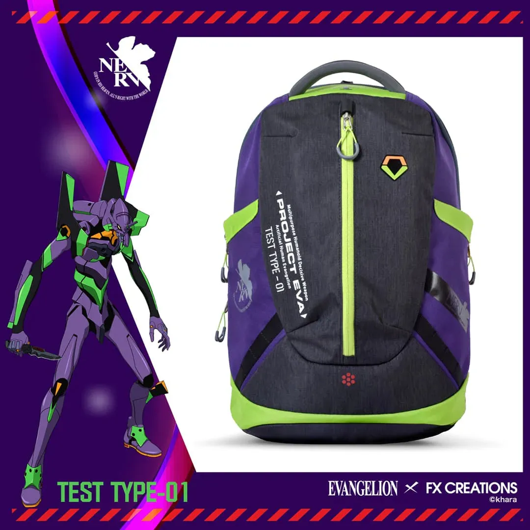 Neon Genesis Evangelion Test Type-01 Backpack Gaming Item Character Goods