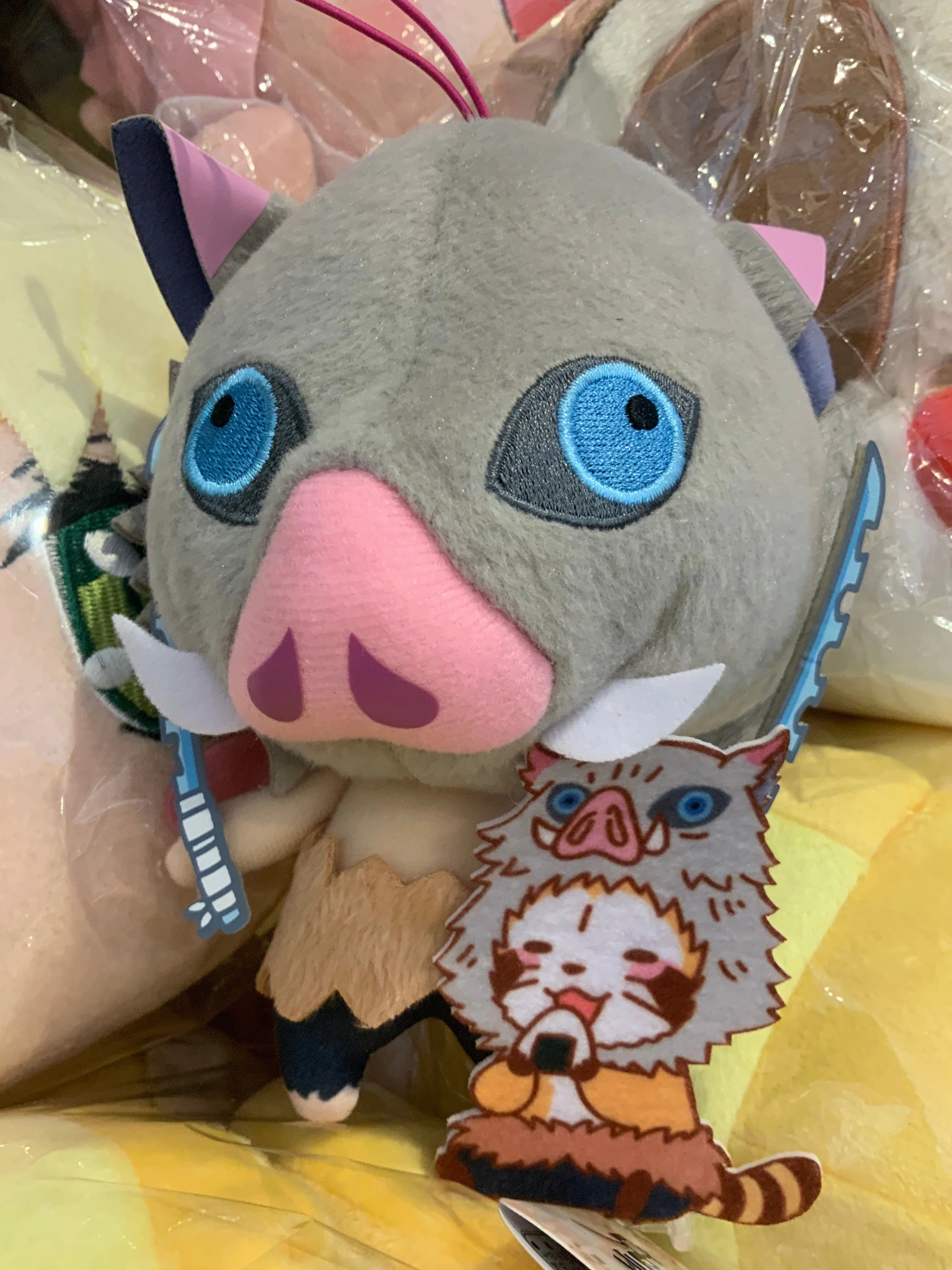 Kimetsu no Yaiba Demon Slayer x Rasca Inosuke Hashibira Medium Plush Keychain (In-stock) Sculpture Creator