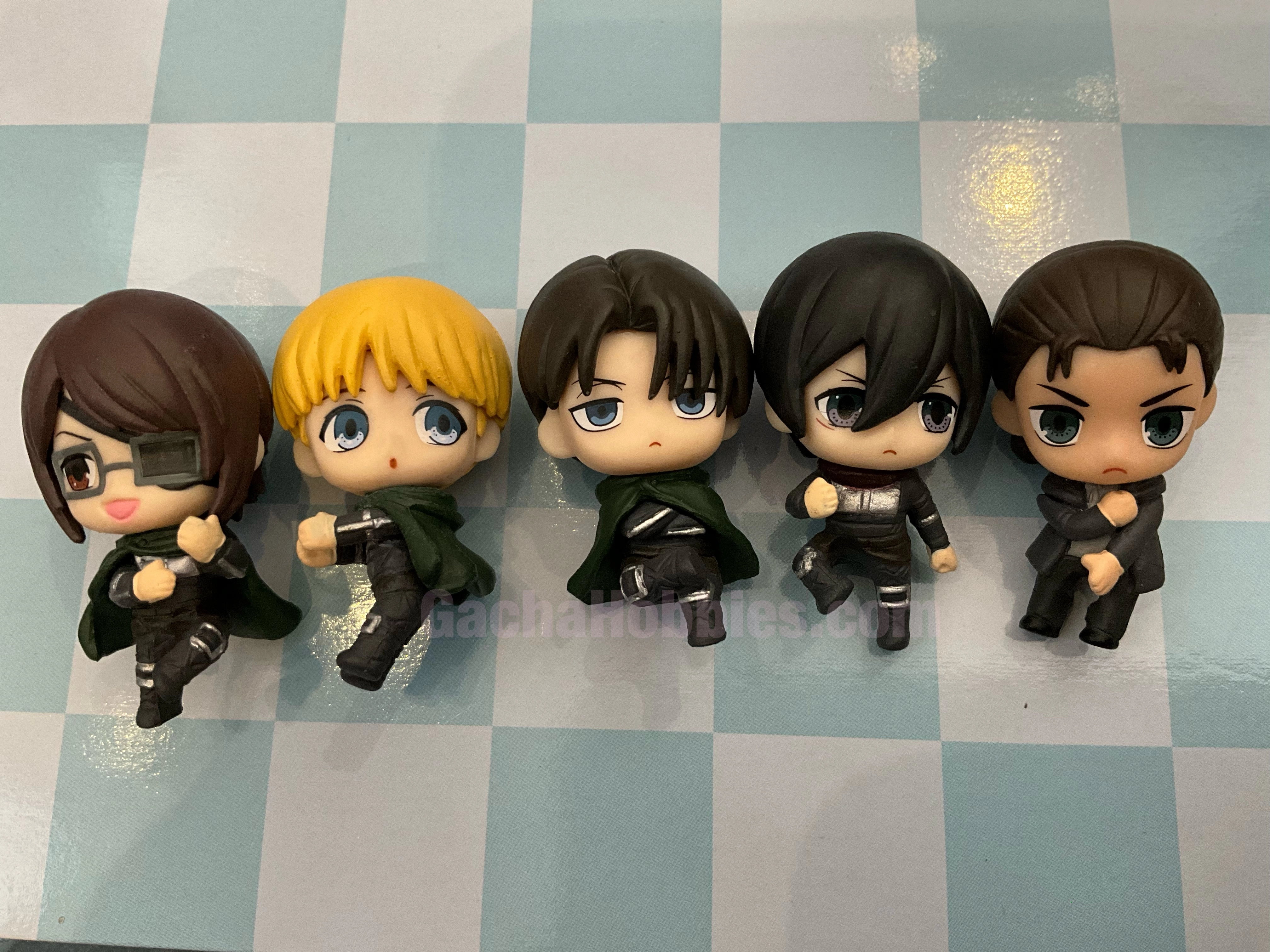 Attack on Titan Final Season Character Chibi Figure 5 Pieces Set (In-stock) PVC Display Detailed Sculpture