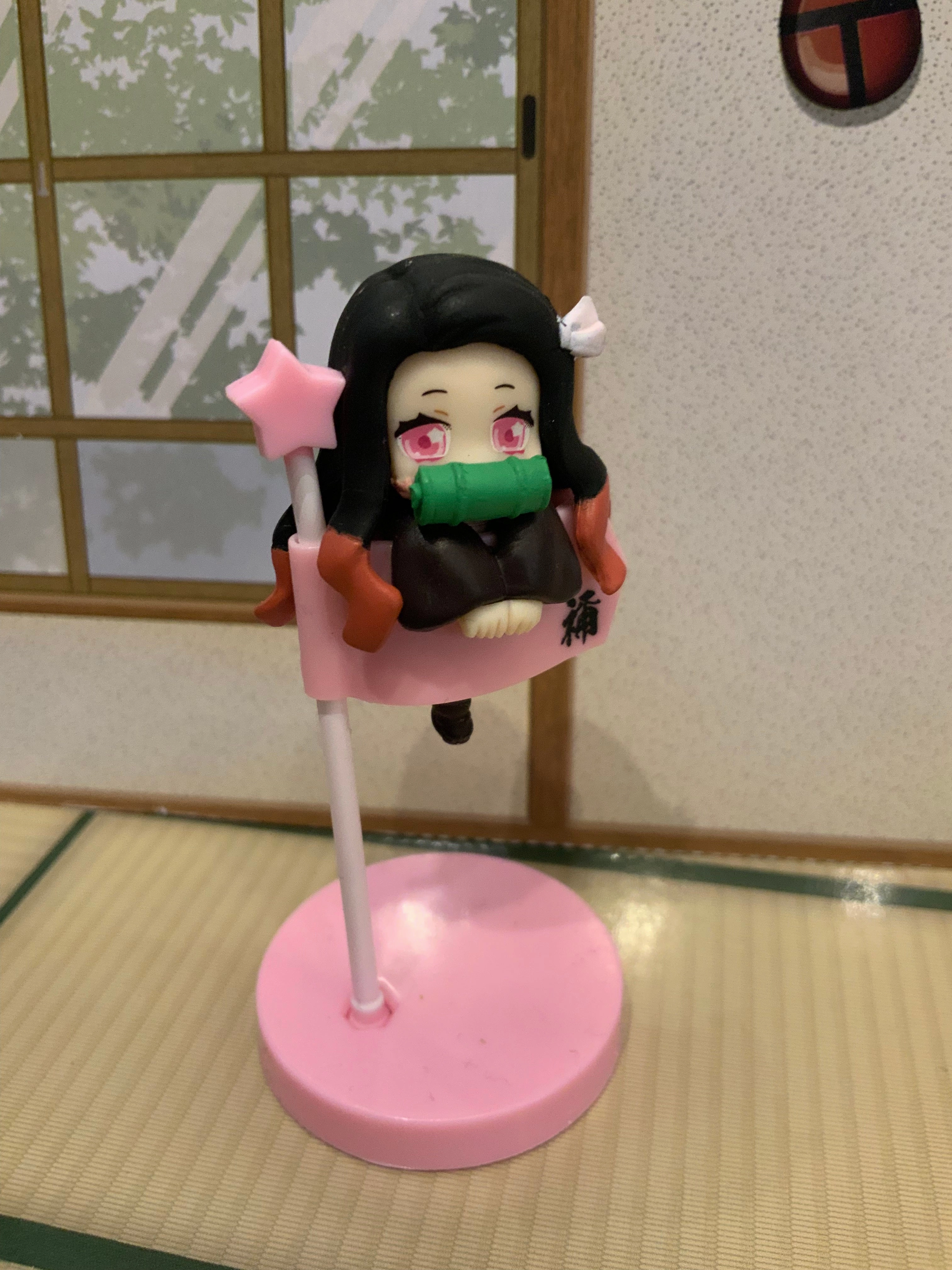 Special Gift Kimetsu no Yaiba Demon Slayer Character Flag Figure 6 Pieces Set (In-stock)