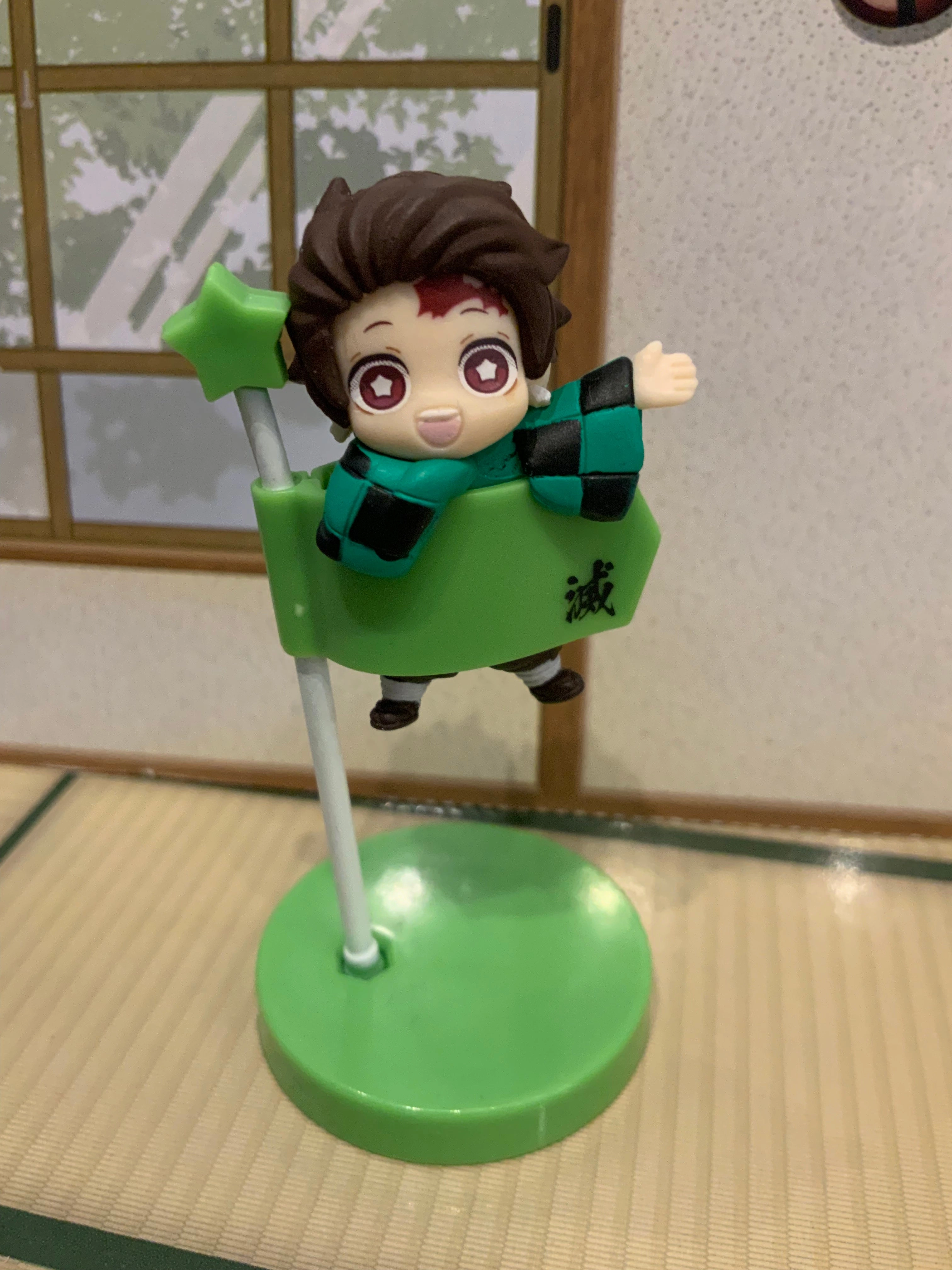 Pop Icon Kimetsu no Yaiba Demon Slayer Character Flag Figure 6 Pieces Set (In-stock)