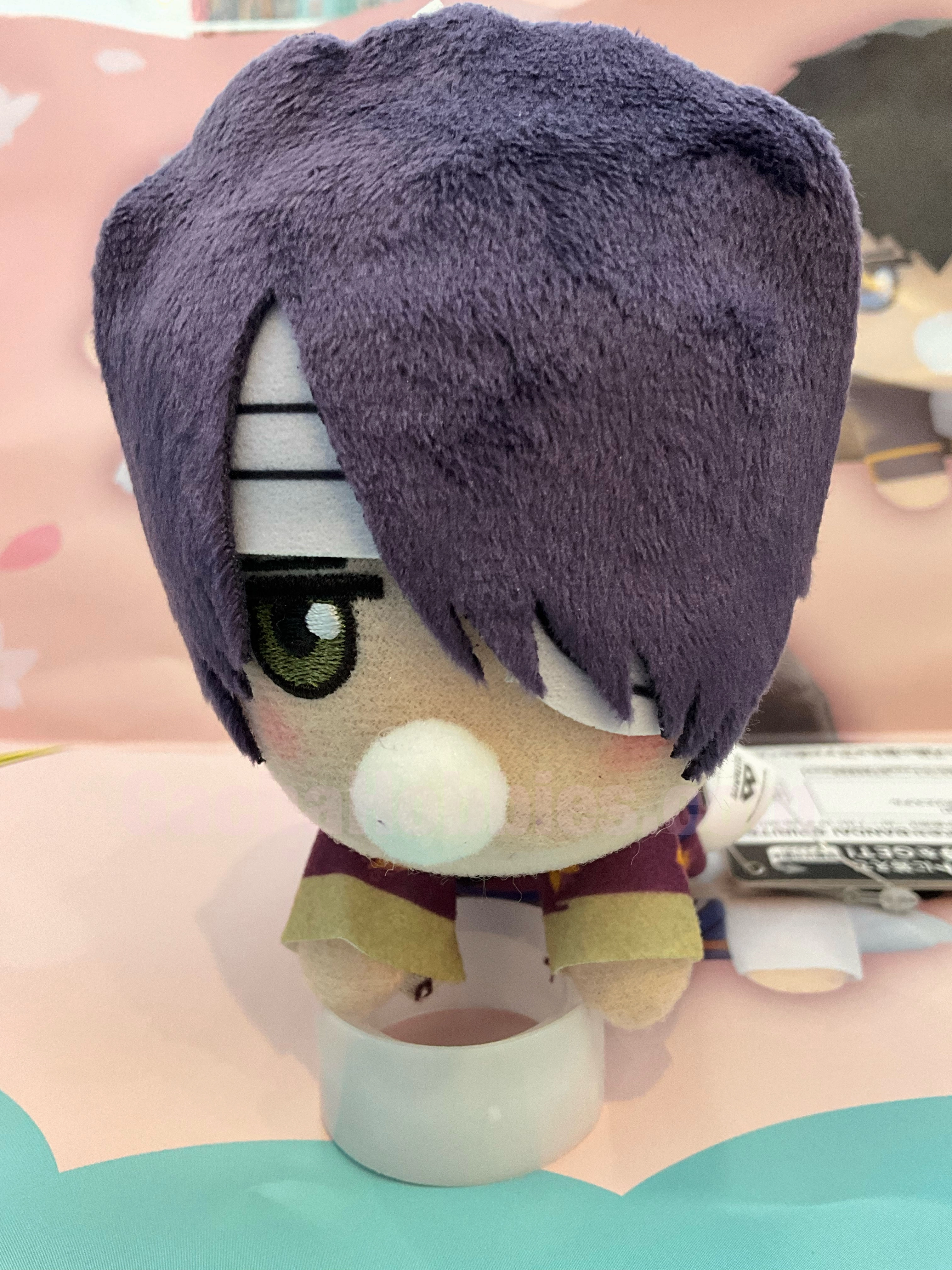 Banpresto Gintama Shinsuke Takasugi Small Plush Keychain (In-stock) Rose Fragrance