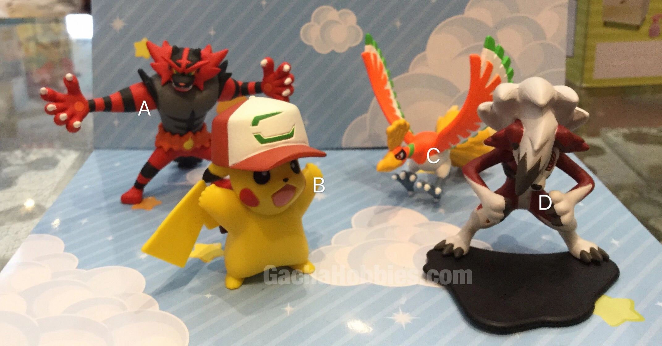 Robot Unit Pokemon The Movie Figure Set 4 Pieces