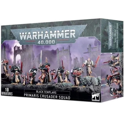 Museum Exhibit Permission Give Black Templars: Primaris Crusader Squad