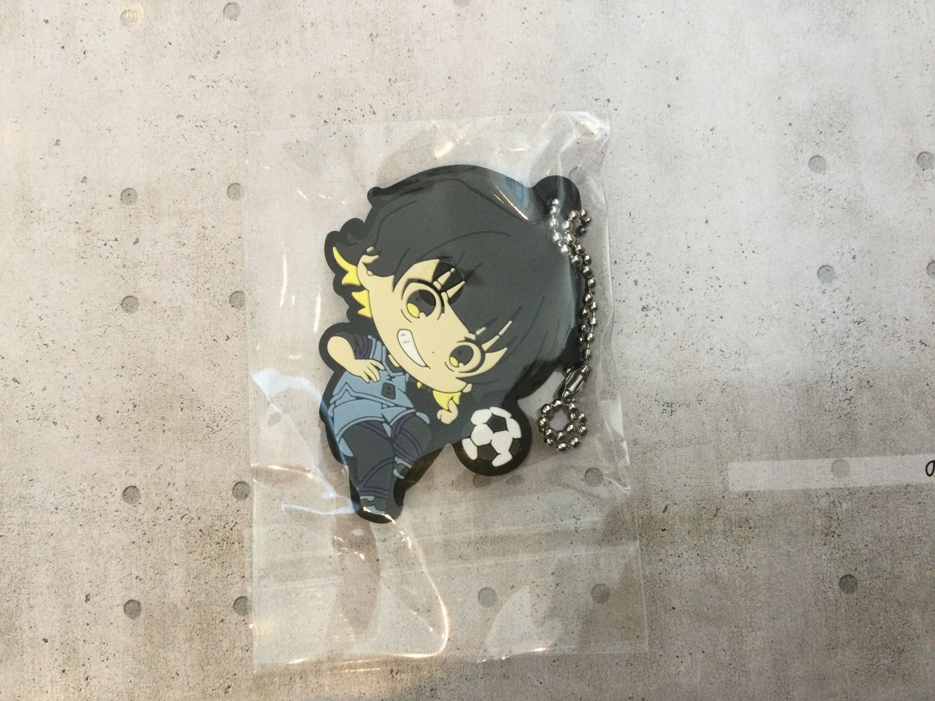 Blue Lock Characters Rubber Keychain 6 Pieces Set (In-stock) Superhero Statue Mother's Day