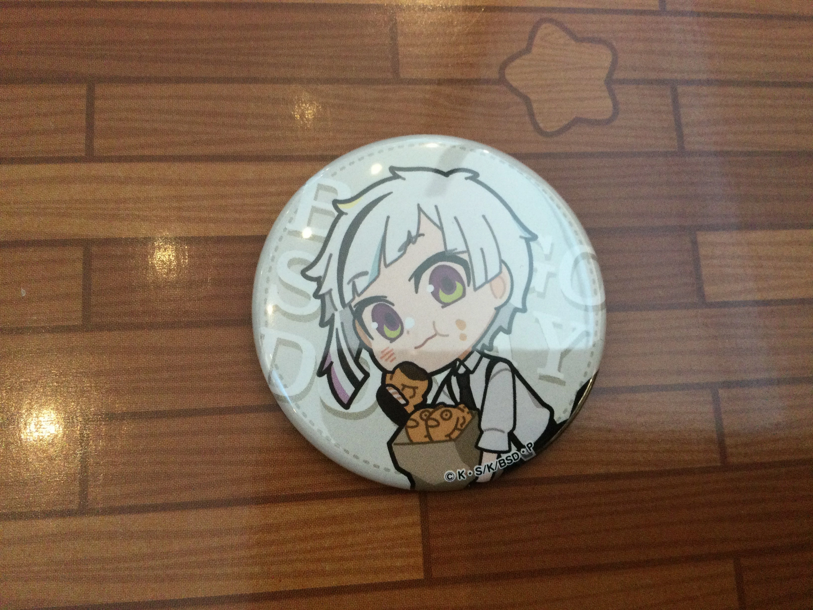 Bungo Stray Dogs Cafe Style 6 Pieces Pin Set (In-stock) Limited Decor Limited Toy