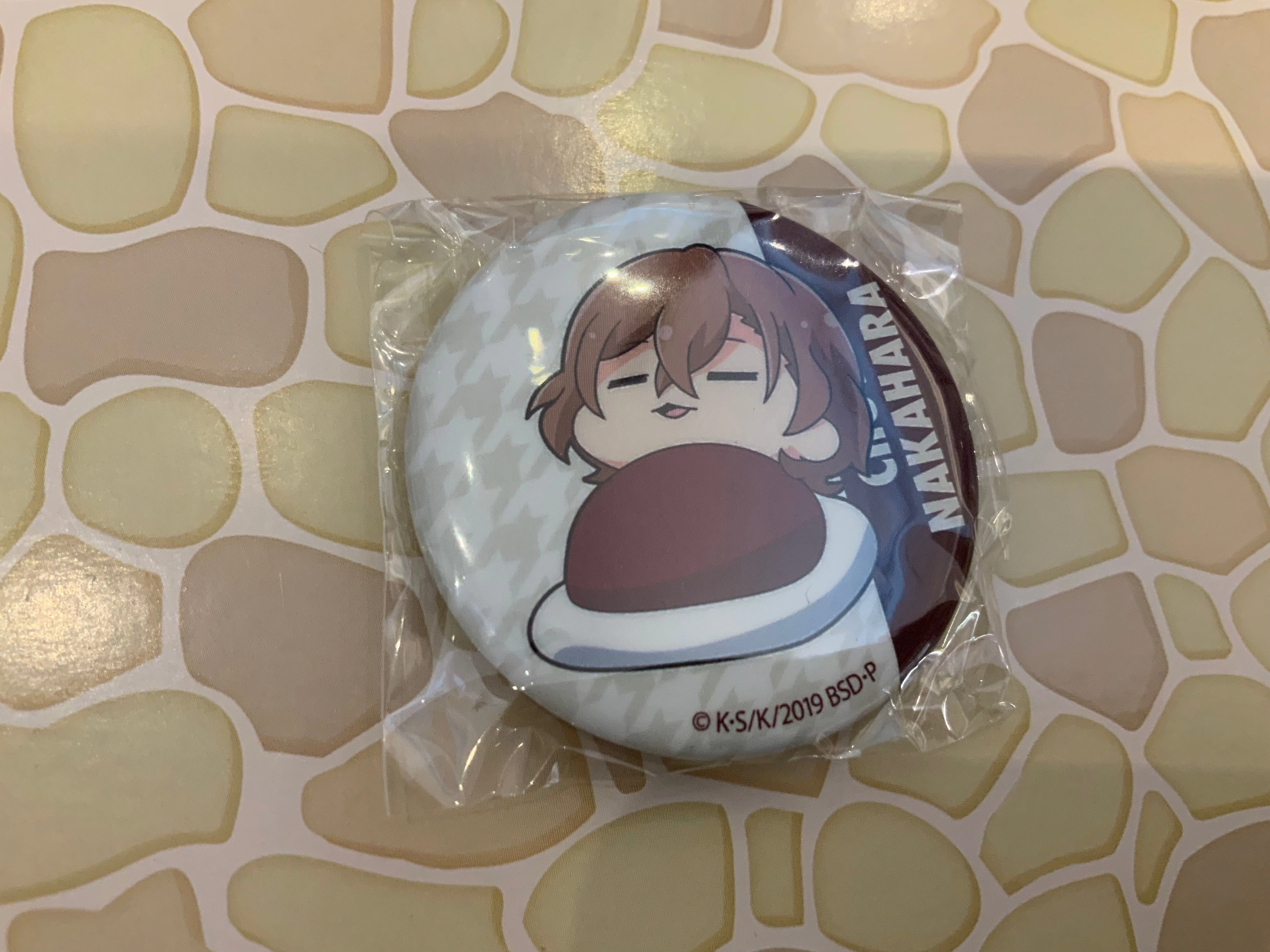 Bungo Stray Dogs Character Sleeping Badge 8 Pieces Set (In-stock) Character Merchandise Video Game Adaptation