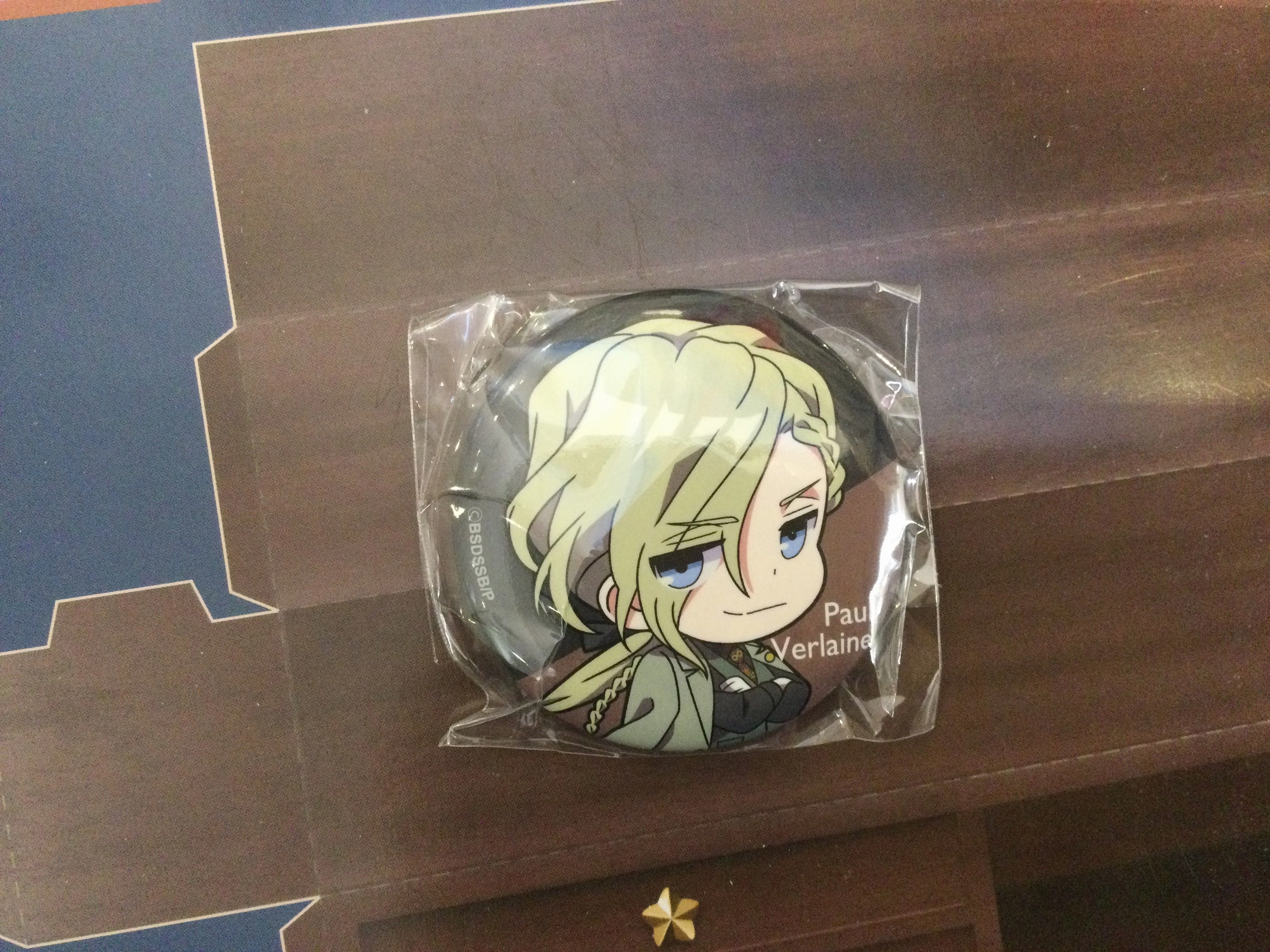 Limited Run Fairytale Character Butai Bungou Stray Dogs Storm BringeR Character Badge 6 Pieces Set (In-stock)