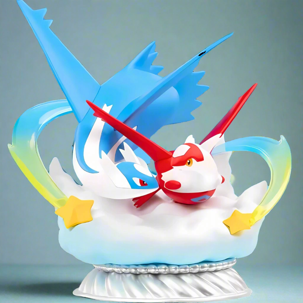 Pok??mon Anime Figure Guardians of the Eon Latios & Latias 18cm (7") PVC Statue Art Product