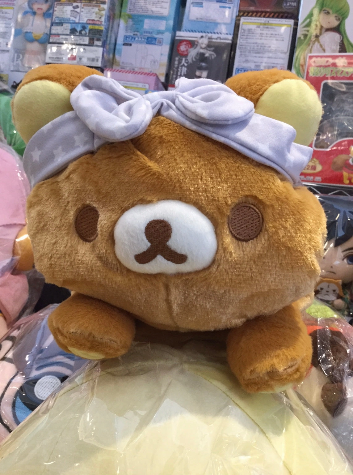 Fast Turnaround Inventor Network Super Soft Rilakkuma Pajama Party Lying Down Tissue Holder (In-stock)