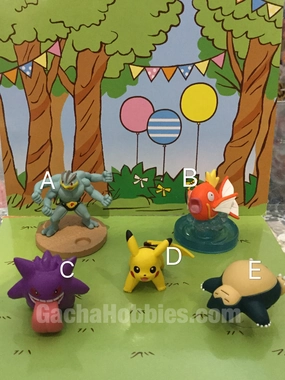 Artisanal Product Pokemon Mini Figure Set 5 Pieces (In-stock)