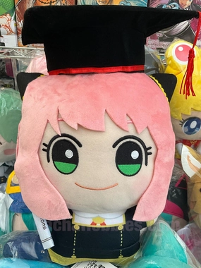 Graduation Spy x Family Anya Forger Big Face Medium Plush Little Assortment Mini Tourist