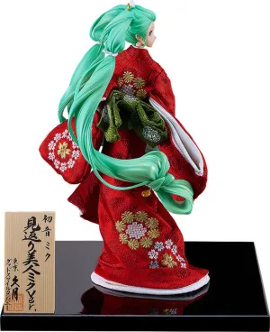 Character Vocal Series 01 Hatsune Miku Hatsune Miku Beauty Looking Back Miku Ver. -Kyugetsu Collaboration Japanese Doll- 1/7 Scale Figure Collectible Art