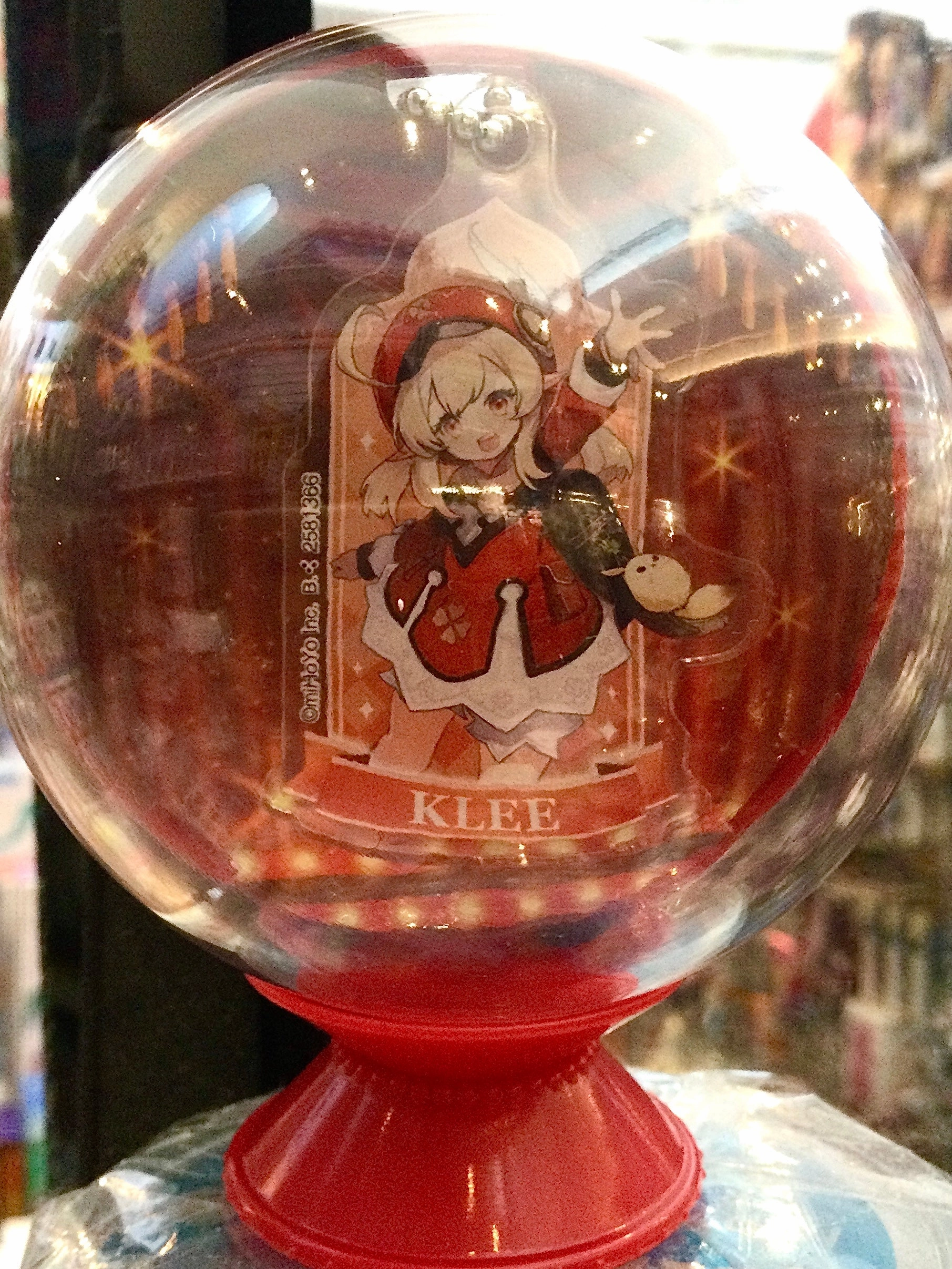 Robot Showcase Character Keychain Display Case with Background 5 Pieces Set (In-stock)