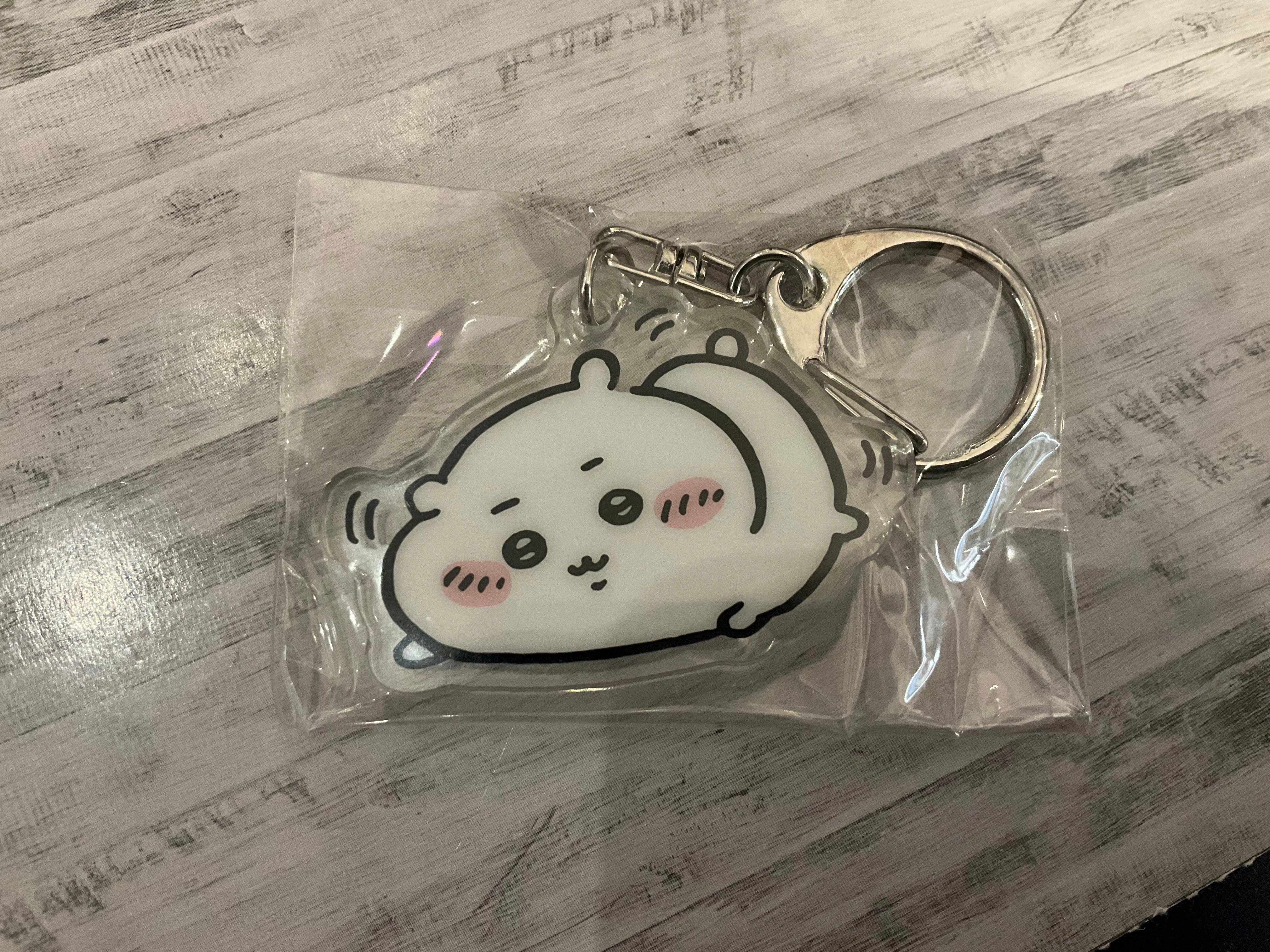 Chiikawa and Friends Colorful Acrylic Keychain 7 Pieces Set (In-stock) Realistic Art