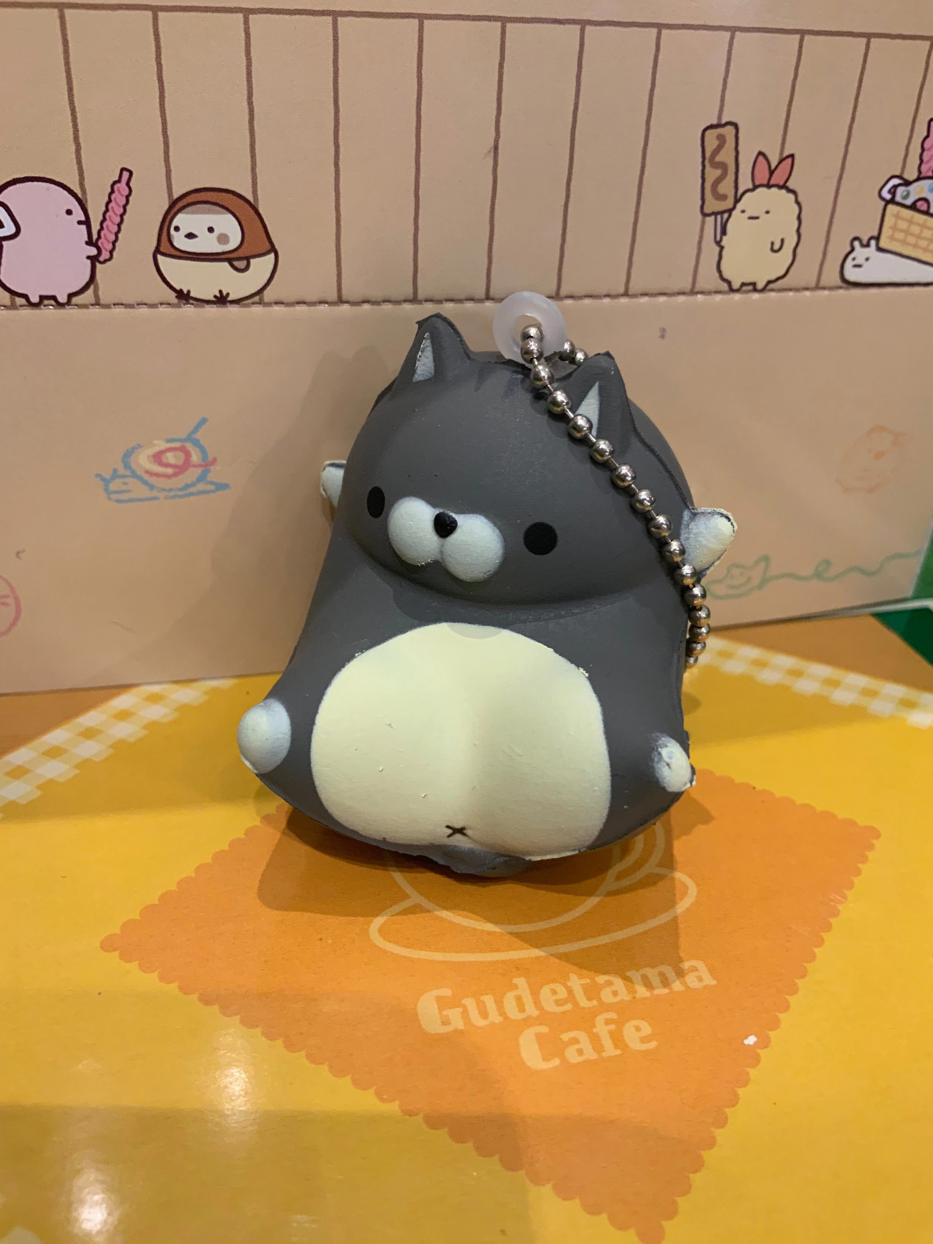 Chubby Cat Chubby Shiba Extreme Quick Rising Squishy Keychain 6 Pieces Set (In-stock) Chase Variant