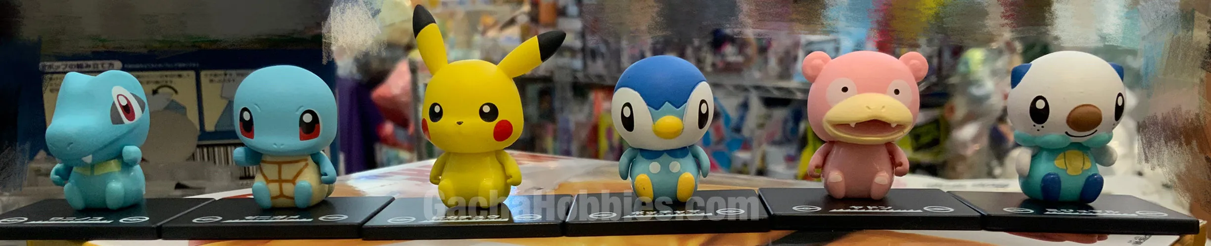 Colle Chara Pokemon Vol.1 Figure 6 Pieces Set (In-stock) Collectible Showcase