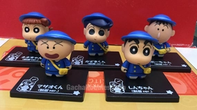 Colle Chara Crayon Chin-Chan and Friends Mini Figure Vol.4 5 Pieces Set (In-stock) Robot Decor