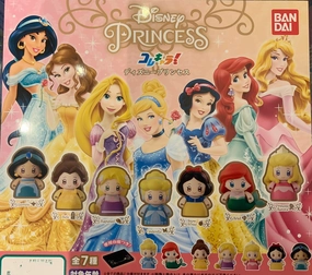 Colle Chara Disney Princess Figure 7 Pieces Set (In-stock) Miniature Piece