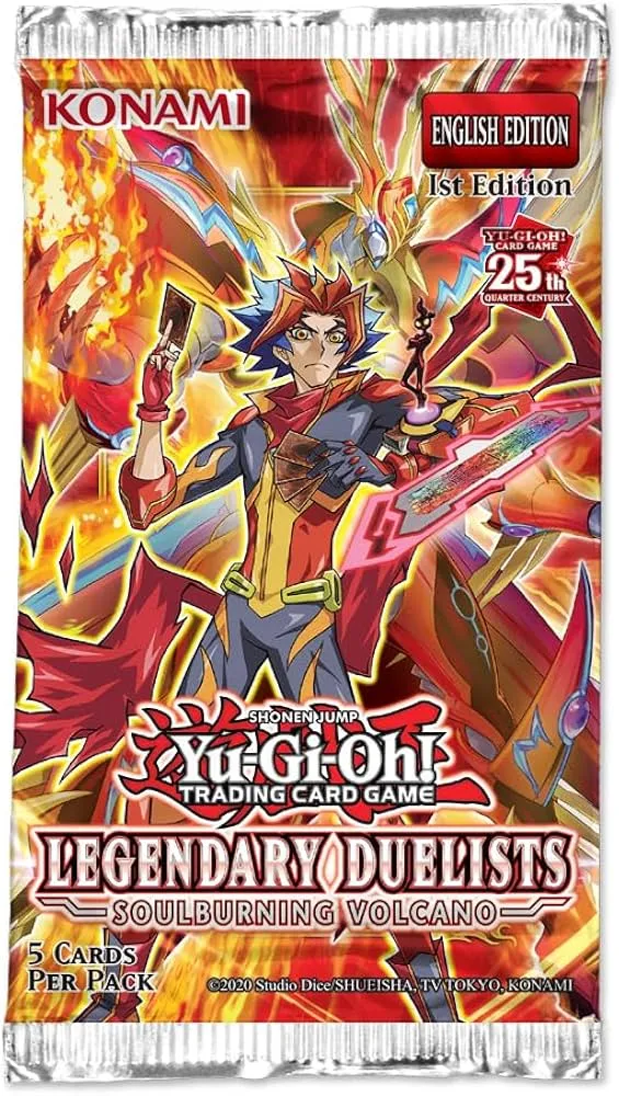 YGO Legendary Duelists: Soulburning Volcano Booster Pack Hidden Drop Series Hidden Drop Discovery