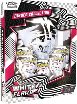 Pokemon White Flare Binder Collection Collectible Series Set Collectible Find Showcase