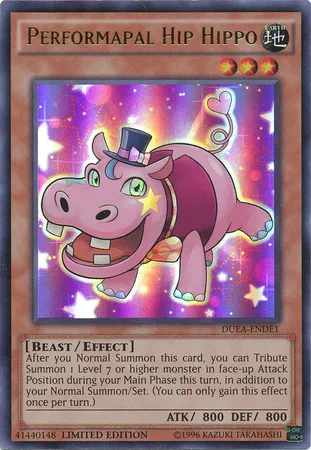 Premium Collectible Item Performapal Hip Hippo [DUEA-ENDE1] Ultra Rare