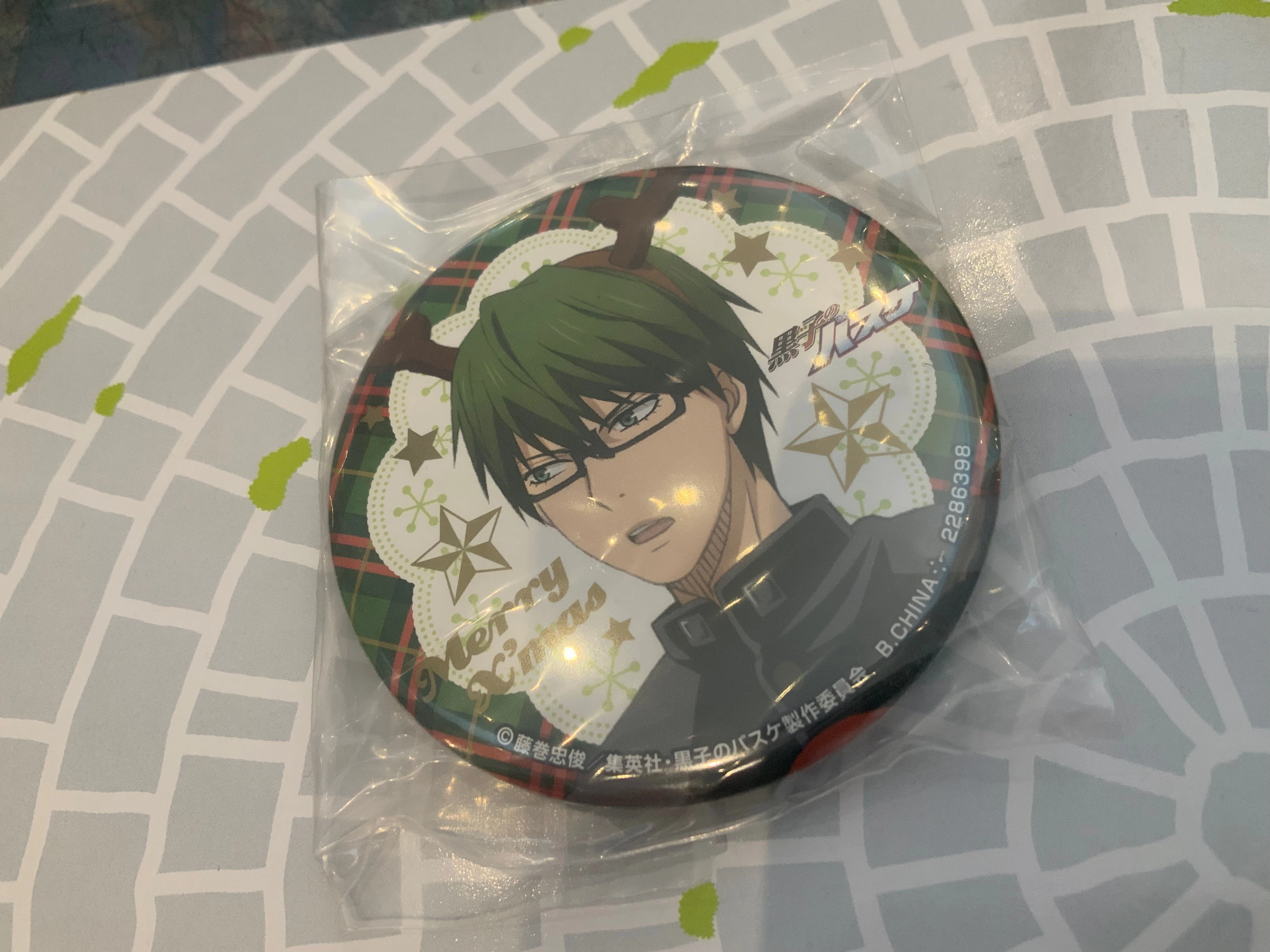 Kuroko no Basketball Christmas Time Badge Pin 8 Pieces Set (In-stock) Sports Figure