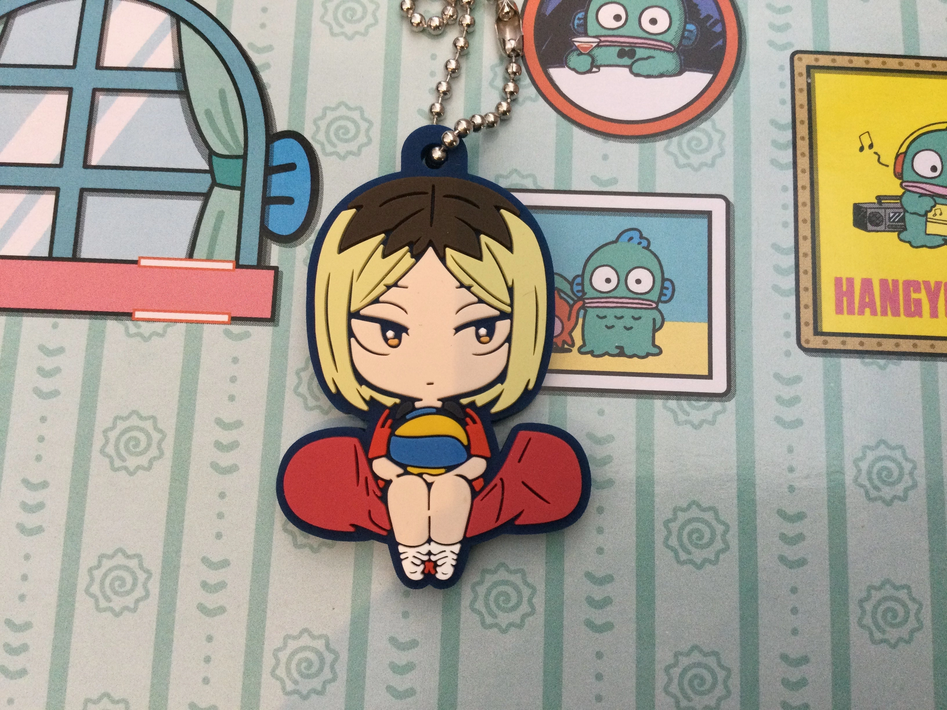 Fantasy Piece Haikyuu Characters Rubber Keychain 8 Pieces Set (In-stock)