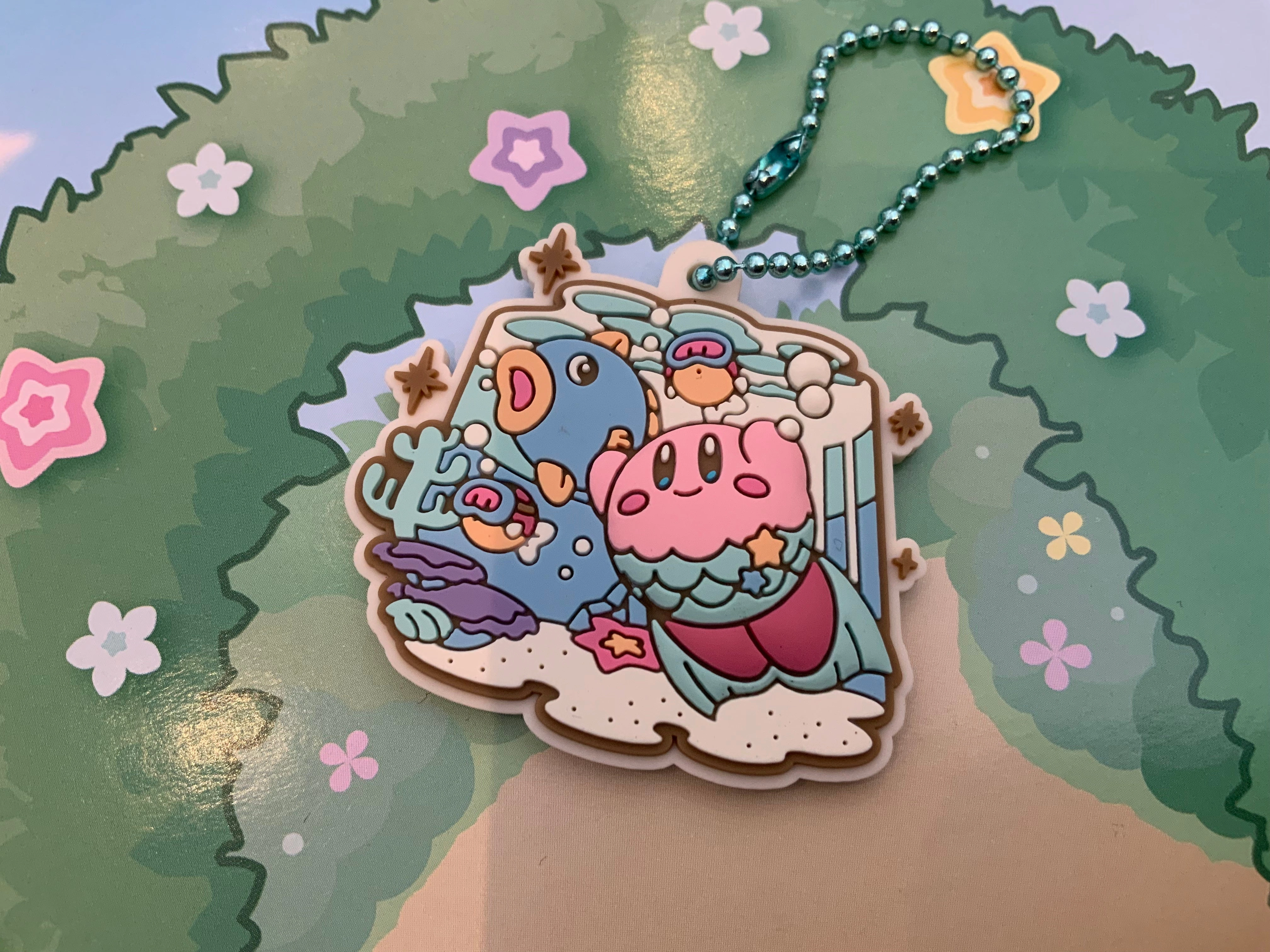 Hoshi no Kirby Zodiac Sign Rubber Keychain 12 Pieces Set (In-stock) Future Antique Metallic Finish