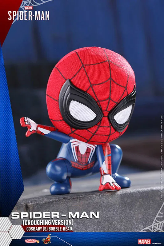 Limited Object Chibi Article CosBaby Marvel Spider-Man Size S Crouching Ver. (Pre-order)