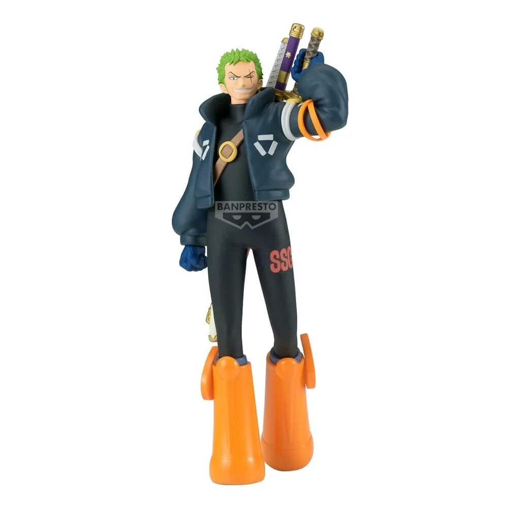 One Piece The Shukko Roronoa Zoro Egghead Ver. Limited Statue Gaming Figure