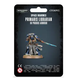 Primaris Librarian in Phobos Armour Acceptance Gain