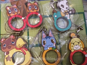 Man Cave Gashapon Animal Crossing Rubber Keychain Set (In Stock)