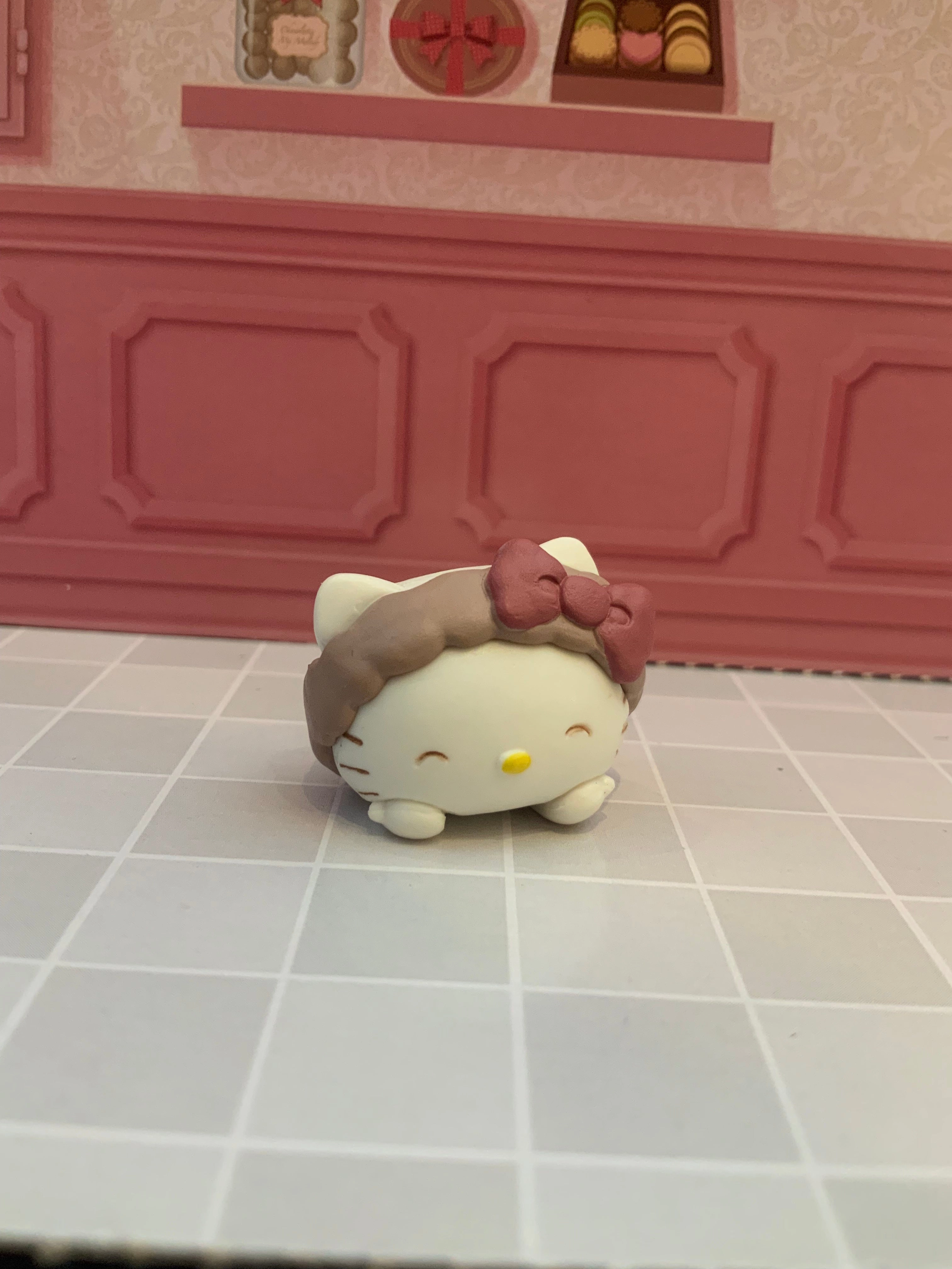 Gift wrapping Sanrio Characters Pajama Party Mini Figure 5 Pieces Set (In-stock)