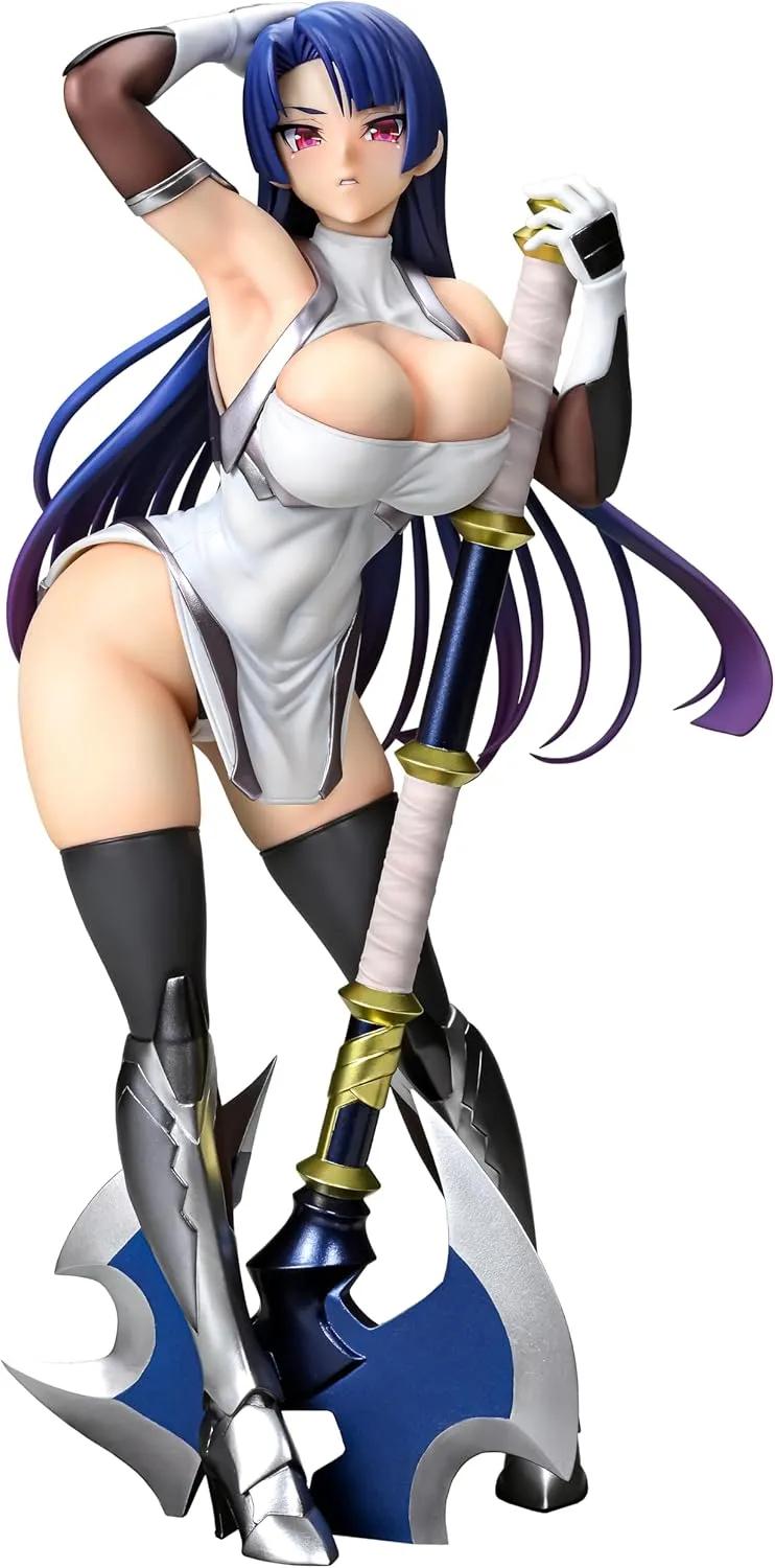 Stylized Art Collectible Toy "Taimanin RPGX" Awaki Wakamurasaki Yatsu Murasaki 1/6 Scale Figure
