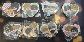 Wildlife Model Limited Object Dakaretai Otoko No.1 ni Odosarete Imasu Heart Badge Pin 8 Pieces Set (In-stock)